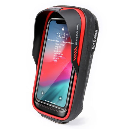 Sacoche pour guidon vélo avec porte-téléphone tactile WILD MAN