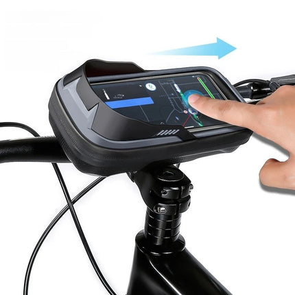 Sacoche pour guidon vélo avec porte-téléphone tactile WILD MAN
