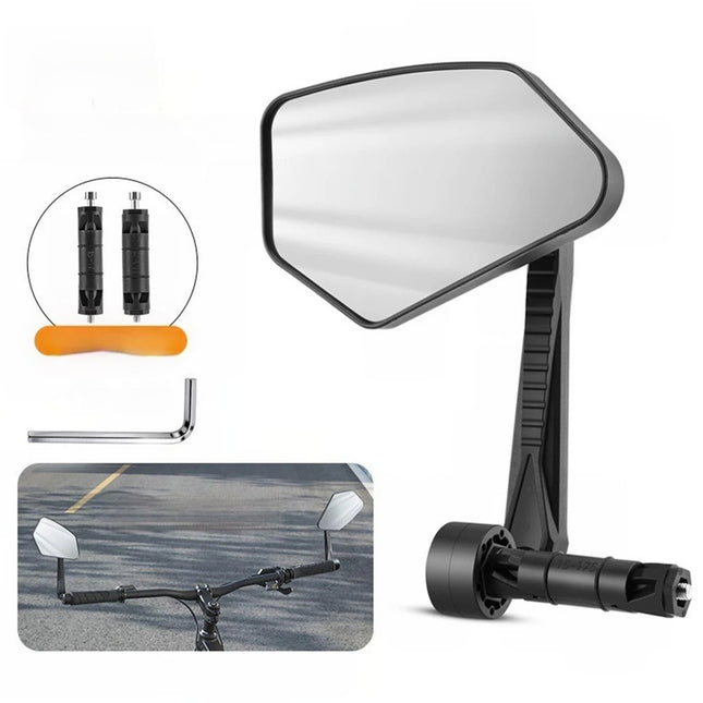Mirall retrovisor de bicicleta ajustable 360° per a manillar WEST BIKING
