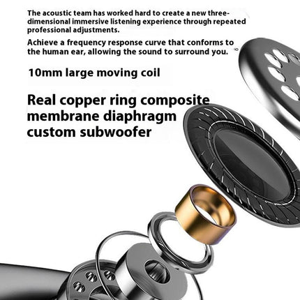 537LENOVO XT60Pro Écouteurs Sport Bluetooth Intra Crochet - Noir