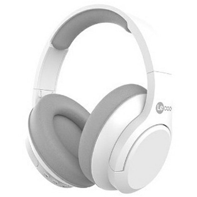 734LENOVO ES209 Casque Bluetooth Pliable Basses Puissantes - Blanc