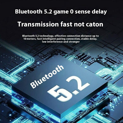 1827LENOVO ES207 Cuffie Gaming Bluetooth Pieghevoli Over-Ear - Bianco