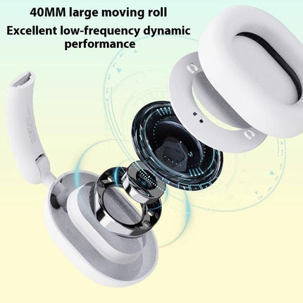 1779LENOVO ES210 Casque Bluetooth Pliable 15H Autonomie - Blanc