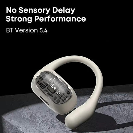 LANGSDOM TS17 Écouteurs sans fil BT crochet oreille ouvert étanche (Beige)