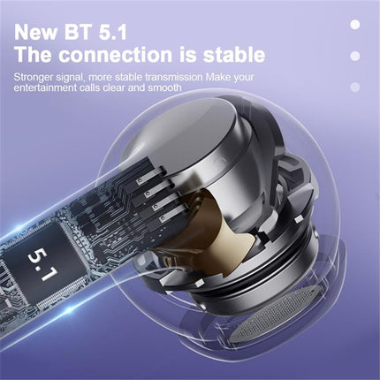 2565Écouteurs sans fil stéréo Bluetooth LENOVO LP40pro TWS