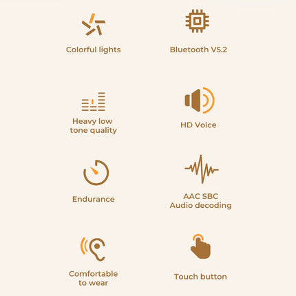 Écouteurs LENOVO Thinkplus XT97 Bluetooth 5.2 Stéréo HiFi