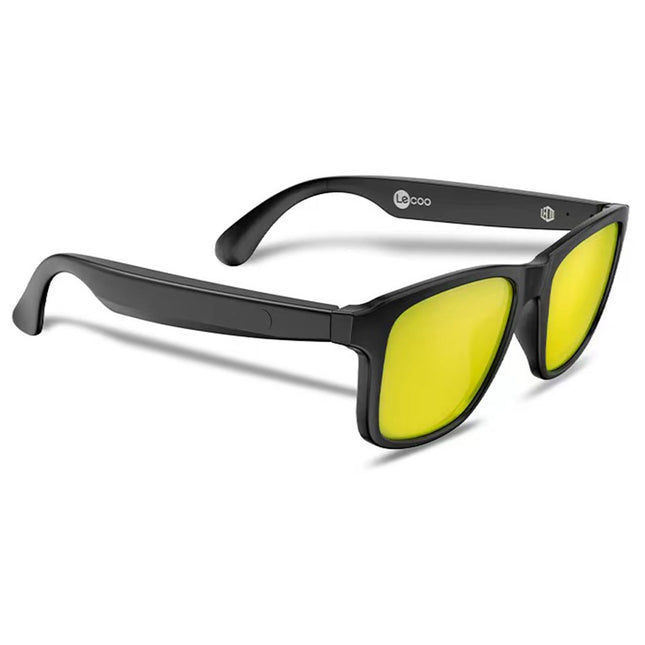 502LENOVO LECOO C8-Lite Lunettes Audio Bluetooth Sans Fil - Jaune