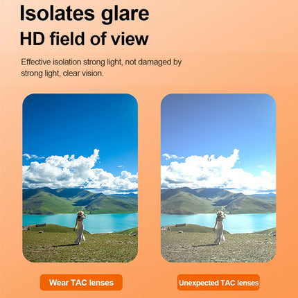 502LENOVO LECOO C8-Lite Lunettes Audio Bluetooth Sans Fil - Jaune