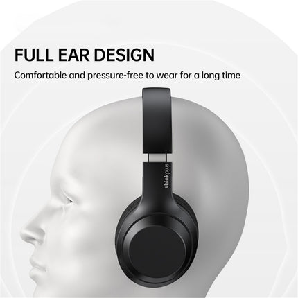 659LENOVO TH10 Auscultadores Bluetooth Estéreo Over-Ear - Preto