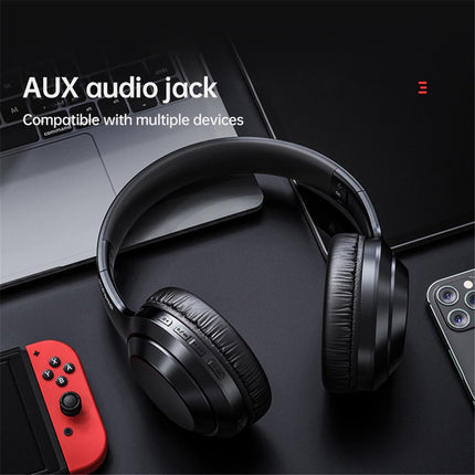 659LENOVO TH10 Auscultadores Bluetooth Estéreo Over-Ear - Preto