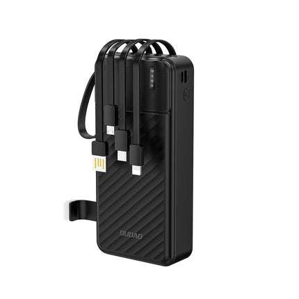 Powerbanka DUDAO K11 Pro 20000mAh s integrovanými kabely