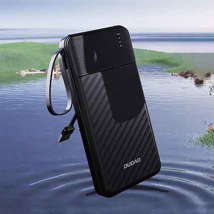 Powerbanka DUDAO K11 Pro 20000mAh s integrovanými kabely