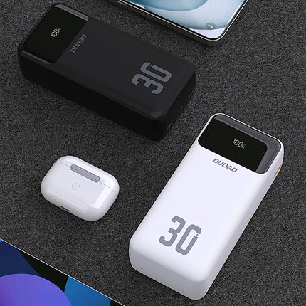 Externe Batterie 30000mAh PD 22,5W mit integrierten Kabeln DUDAO
