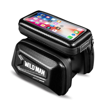 2468Sacoche de cadre avec support téléphone WILDMAN ES6 1L