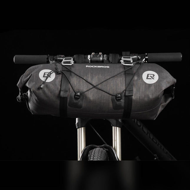 1568Sacoche de guidon télescopique ROCKBROS, marron