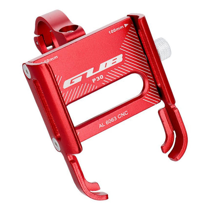 2214Support téléphone  GUB Aluminium rouge