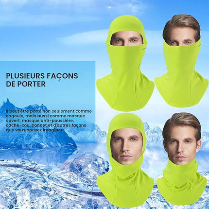 Cagoule térmica cortavientos – Protección integral para frío intenso