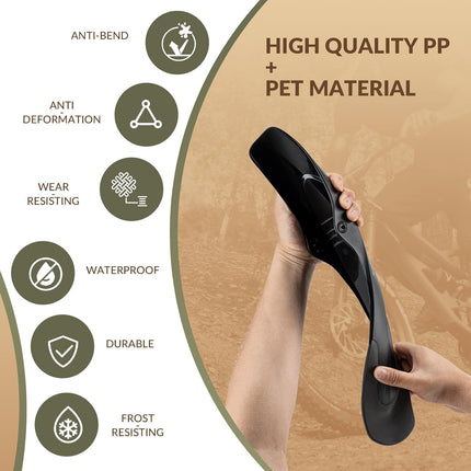 345Parafango posteriore per bici da mountain bike e bici da città