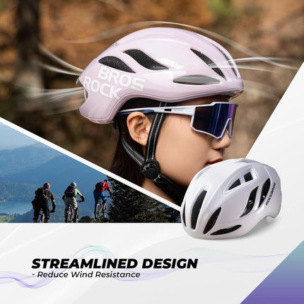 491 Men's Women's Bicycle Helmet with Ventilation 58-62cm