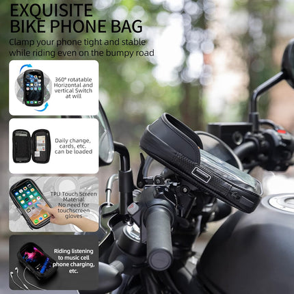 362 ROCKBROS Phone Holder for Bike