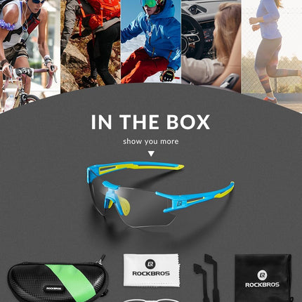 718 Photochromic Polarized Sunglasses