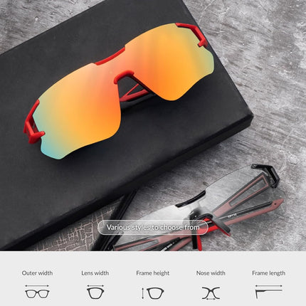 1810 Gafas de sol fotocromáticas polarizadas