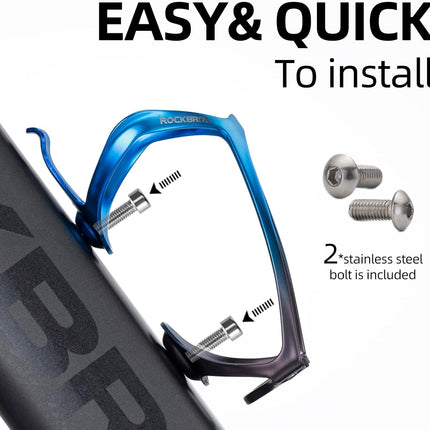 Porte-Bidon de Vélo VTT ROCKBROS – Universel bleu