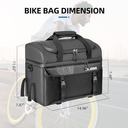 409Borsa termica per portapacchi posteriore per bicicletta 11 L