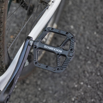 376 Pedali MTB in nylon con piattaforma larga