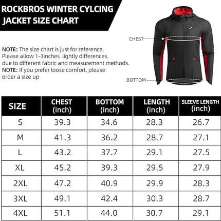 Veste de Cyclisme Homme d'hiver Polaire