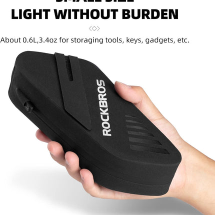 807Sacoche de selle de vélo étanche et pliable