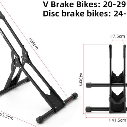 Soporte Ajustable 1293 para Bicicletas de Montaña y de Carretera 20-29 Pulgadas