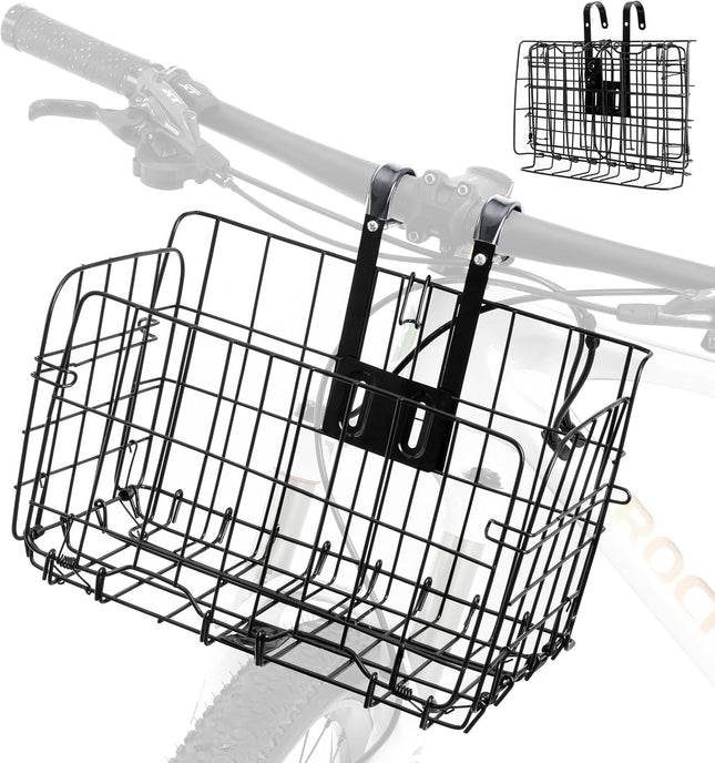 Panier avant robuste facile à installer pour VTT/Cruiser/Trottinette