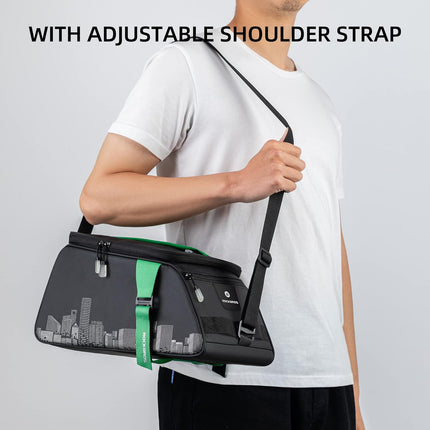 406Borsa impermeabile da 4 L per portapacchi posteriore per bicicletta