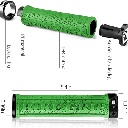 512Manopole per Bicicletta ROCKBROS IMPUGNATURA verde