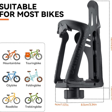 198Portabottiglie/Bicchiere ROCKBROS Regolabile