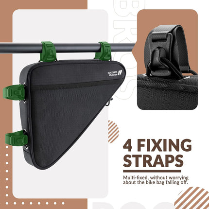 966Borsa da Telaio per Bicicletta Triangolo 1,5L