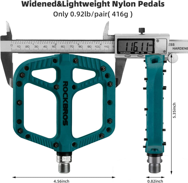 282 Pedale VTT aus Nylon mit großer Plattform