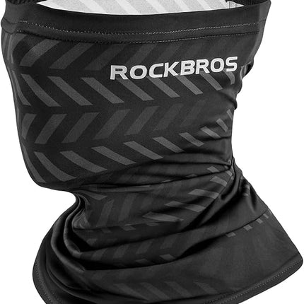 1023Bandeau facial rafraîchissant pour activités outdoor Noir