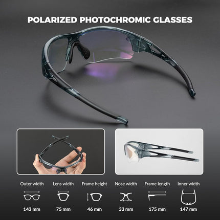 762Lunettes de Soleil Transparents en PC Anti-UV400 Ultra-léger