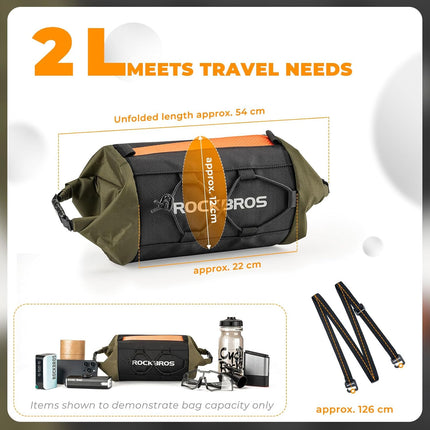 Sacoche avant bandoulière  réfléchissante