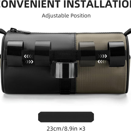 1364Sacoche de guidon avec bandoulière pour vélo