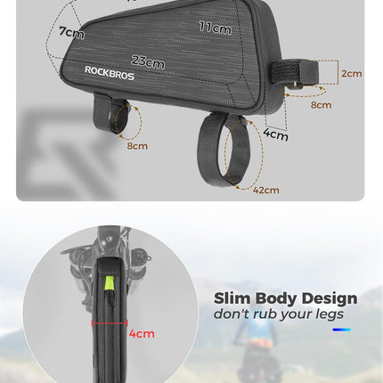 1747 Borsa da telaio stretta 1,1 L