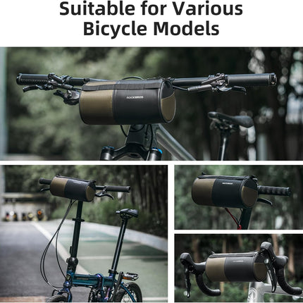 1364Sacoche de guidon avec bandoulière pour vélo