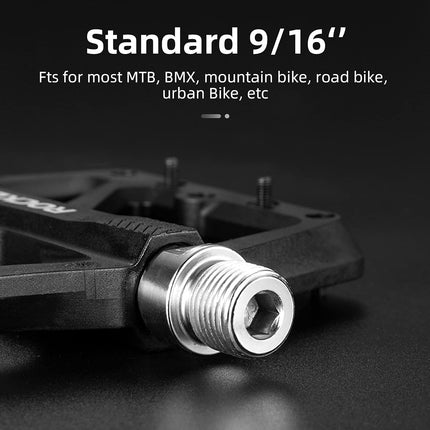 308 Pedali MTB piatti in nylon leggero