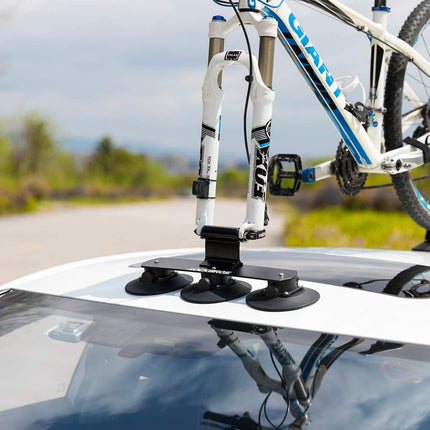 ROCKBROS takmonterat cykelställ med sugkoppar för 1 cykel
