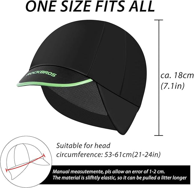 43Cuffia Antivento ROCKBROS con Visiera e Copriorecchie