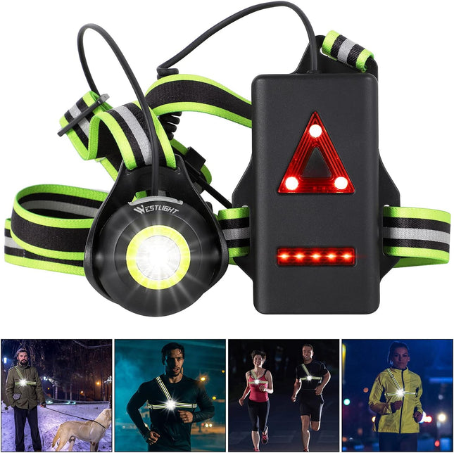 WEST BIKING jooksulamp 500 luumenit (rinnale)