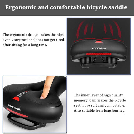 295 Ergonomischer Fahrradsattel aus Gel