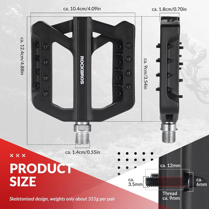 321 Pedali per bicicletta in nylon ROCKBROS